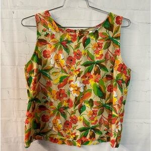 Vintage Lucia Sleeveless Top Large